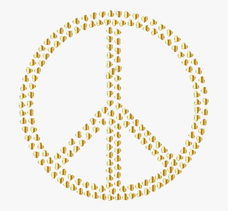 Fibonacci Dot Pattern, Transparent Clipart