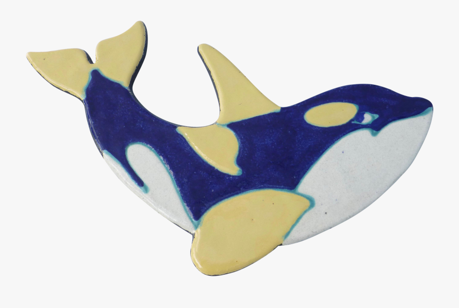 M#century Hawaiian Orca Pottery Plaque On Chairish - Killer Whale, Transparent Clipart