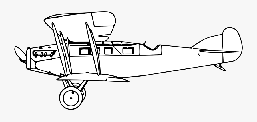 Svg Free Biplane Clipart - Biplane Clipart Transparent, Transparent Clipart