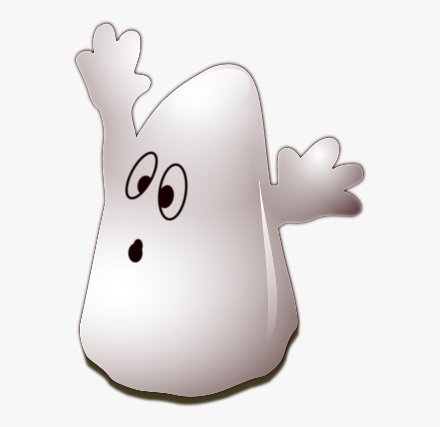 Porcelain Ghost - Cartoon, Transparent Clipart