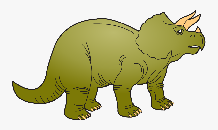 Triceratops Free Clip Art - Triceratops Clip Art, Transparent Clipart