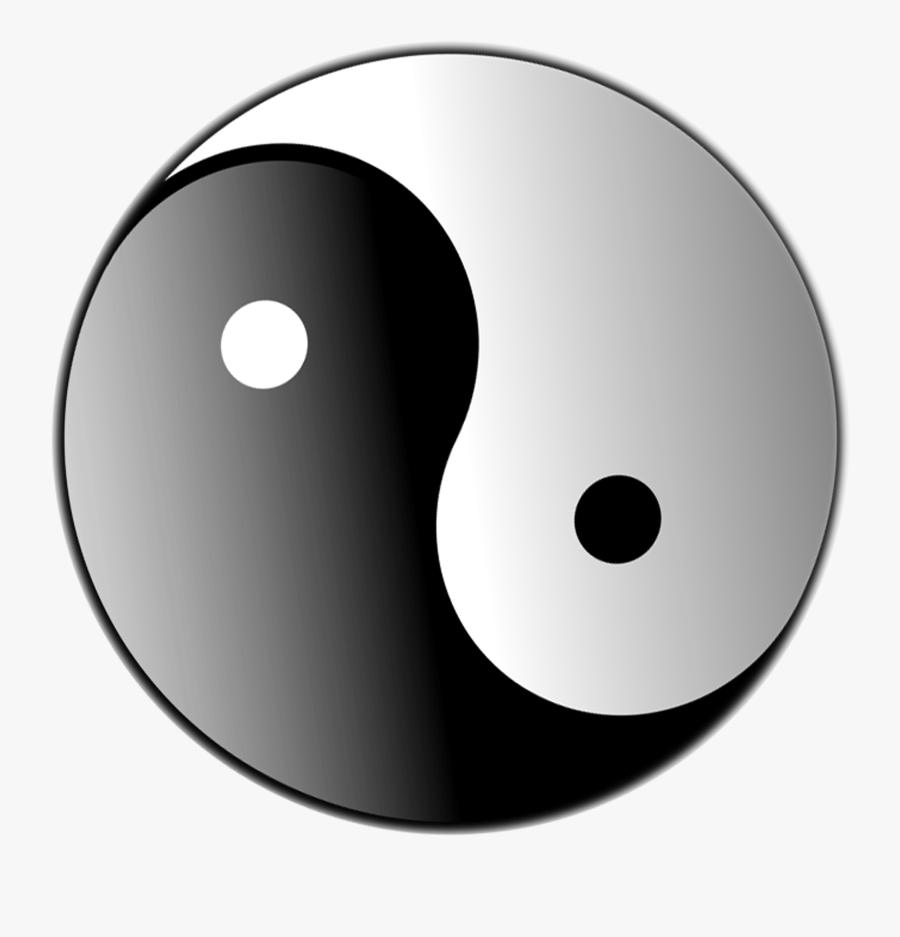 Paradox Productions - 3d Yin Yang Png, Transparent Clipart