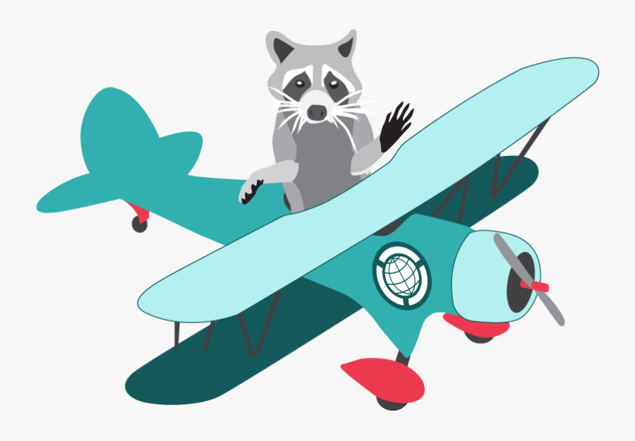 Biplane, Transparent Clipart