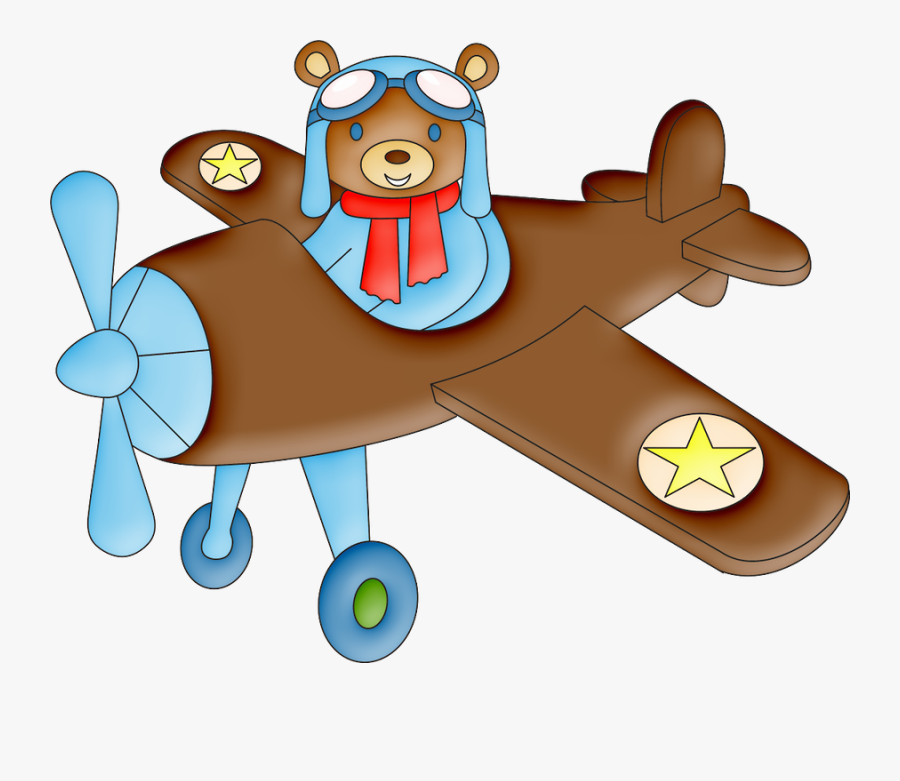 Aviador Osito En Globo Aerostatico, Transparent Clipart