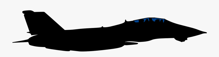 Fighter Jet Silhouette Png, Transparent Clipart