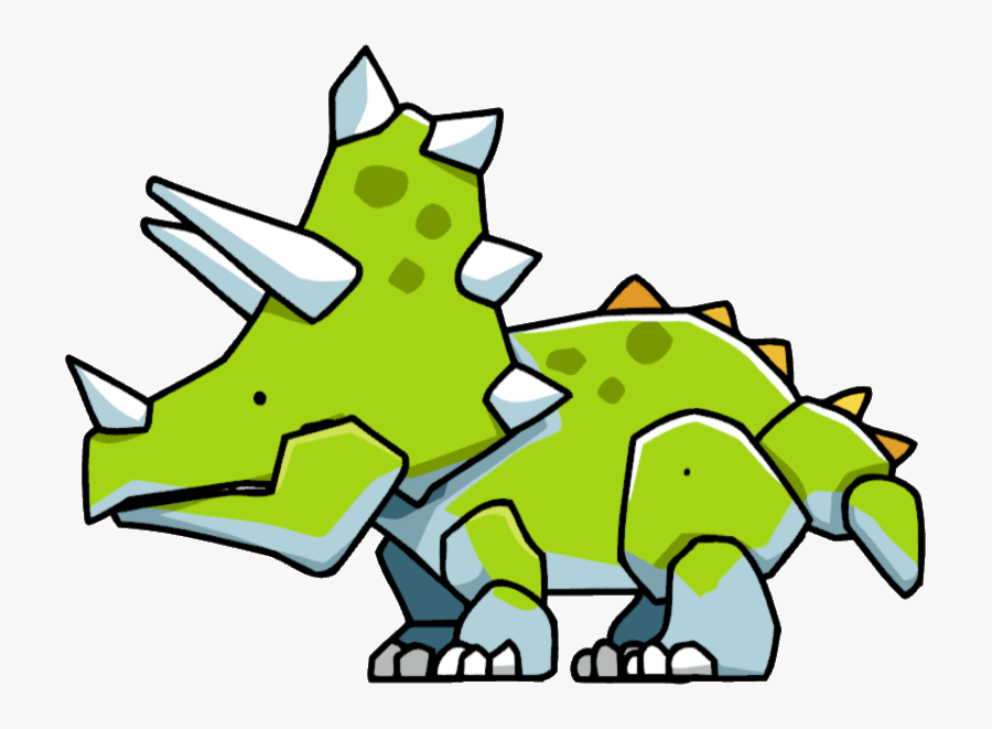 Scribblenauts Triceratops, Transparent Clipart