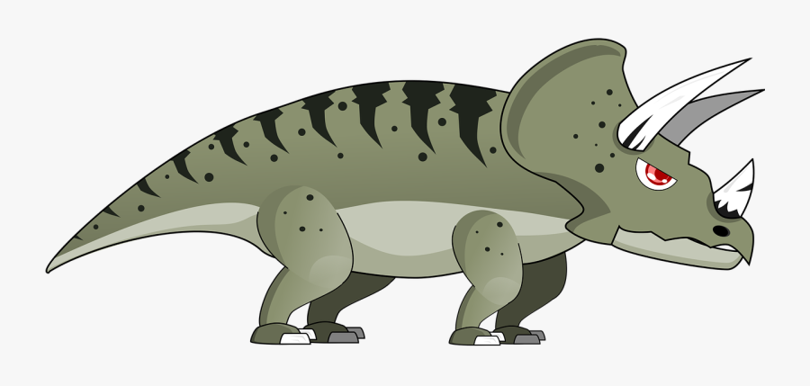 Dinosaur Triceratops - Short Paragraph On Dinosaurs, Transparent Clipart
