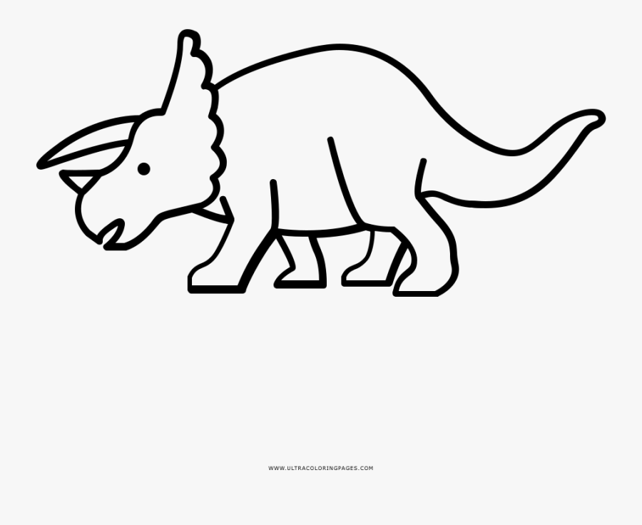 Desenhar Um Triceratops, Transparent Clipart