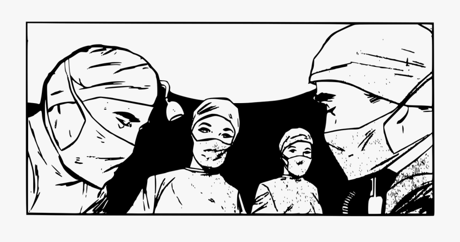 Transparent Doctor Vector Png - Doctors In Black And White, Transparent Clipart