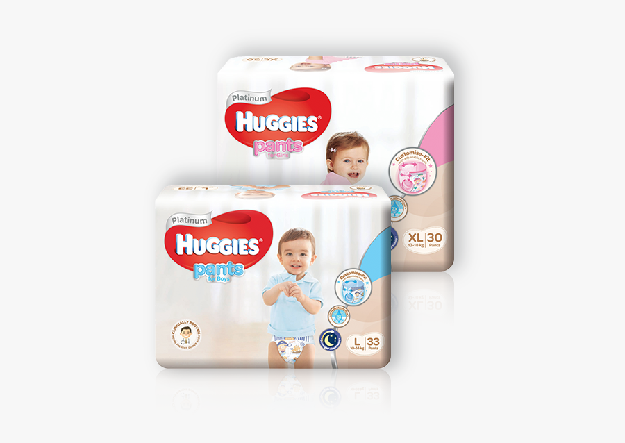 Clip Art Boys Wearing Diapers - Huggies Pull Ups Singapore, Transparent Clipart