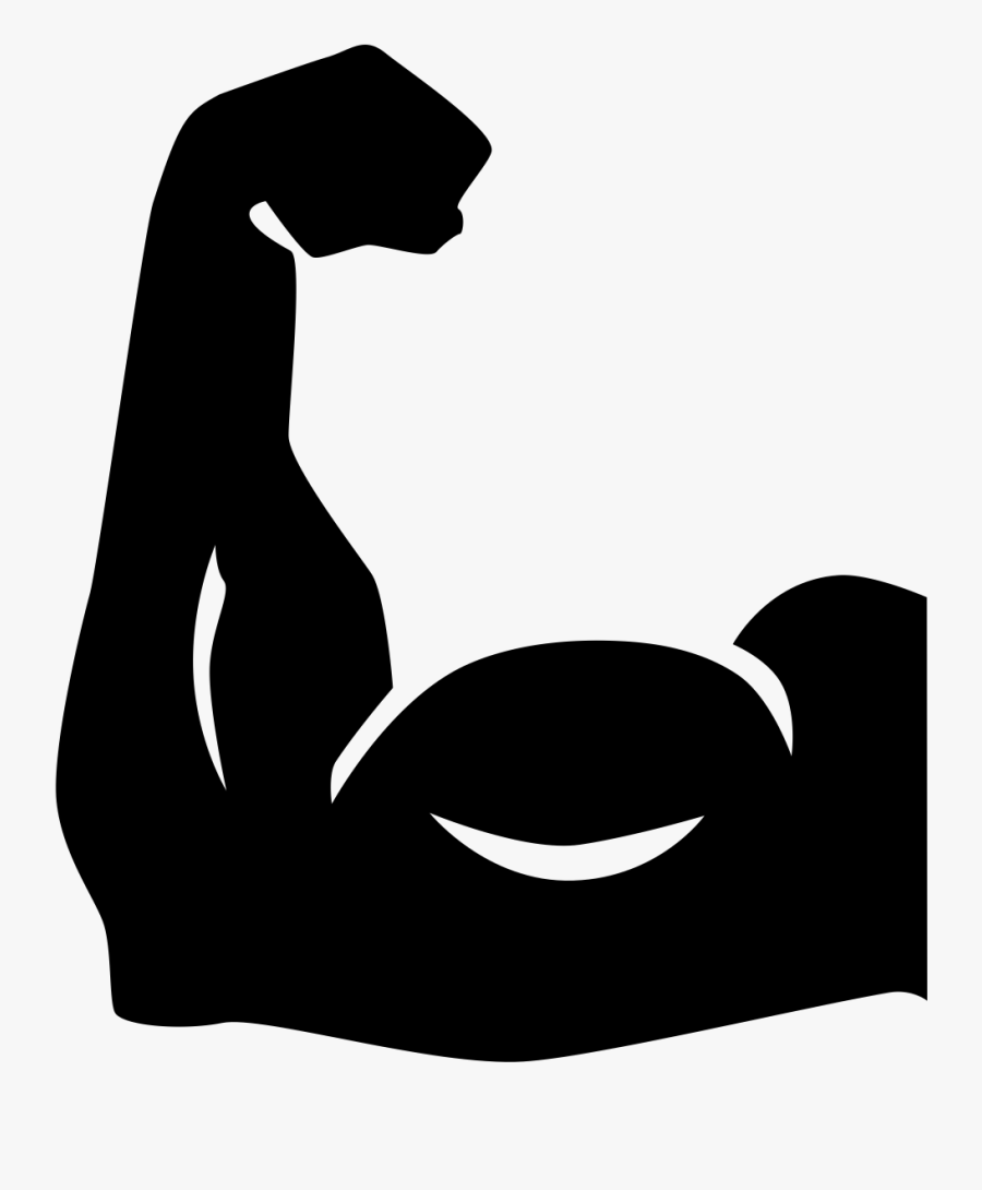 Computer Icons Muscle Biceps Arm - Muscle Arm Logo, Transparent Clipart