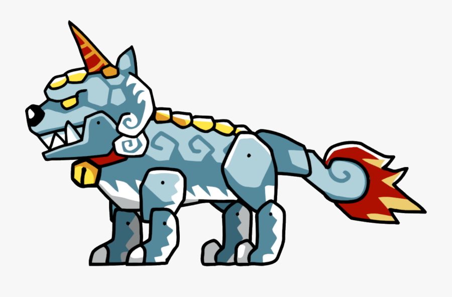 Scribblenauts Haetae - Chinese Dragon Scribblenauts, Transparent Clipart