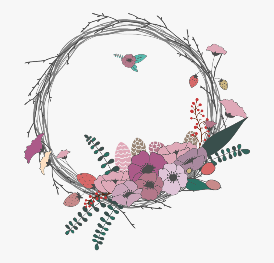 Transparent Spring Wreath Clipart Background Bunga Png Free Transparent Clipart Clipartkey