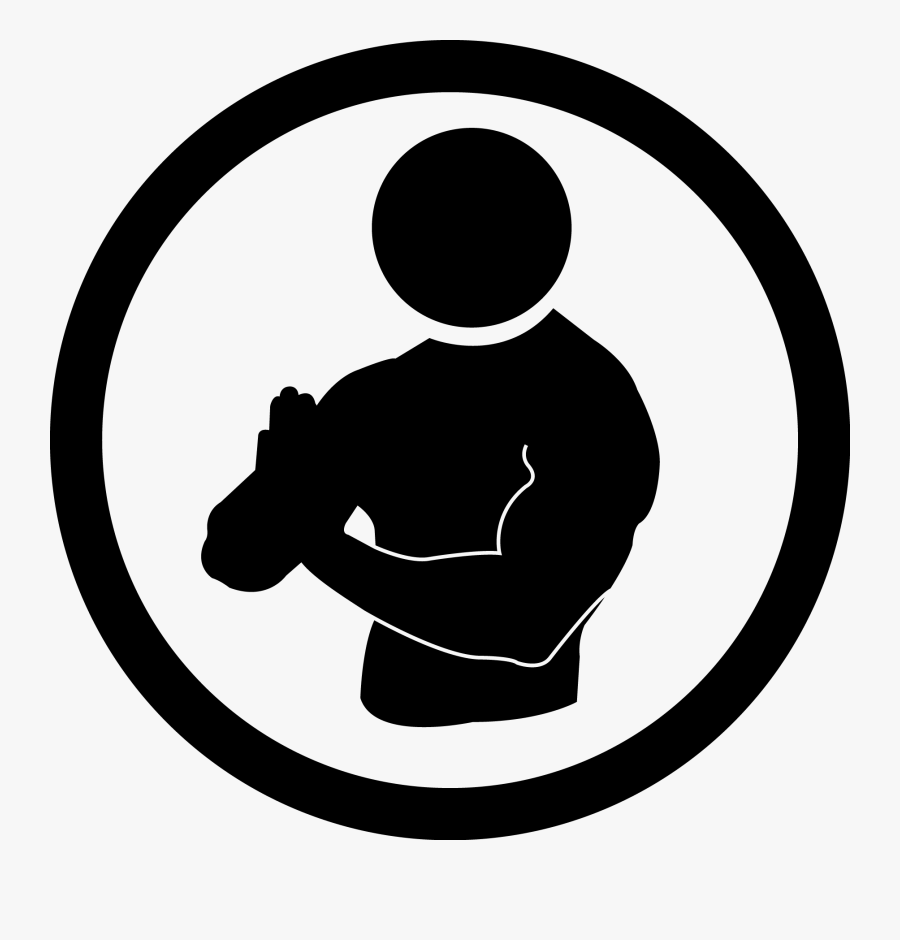 Bicep Muscular Force - Target People Icon, Transparent Clipart