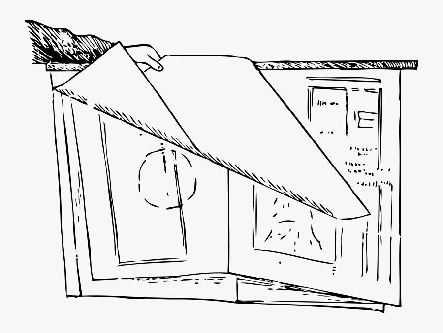 Blueprints - Blue Prints Clip Art Black White Free, Transparent Clipart