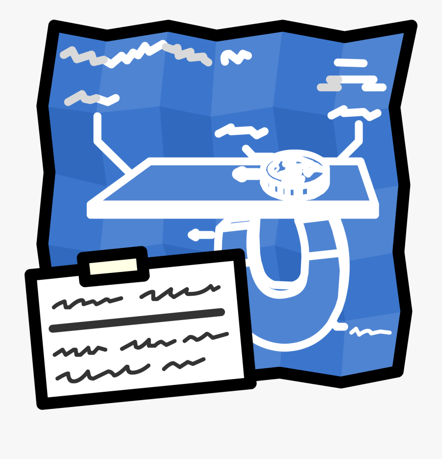 Club Penguin Rewritten Wiki - Club Penguin Blueprints, Transparent Clipart