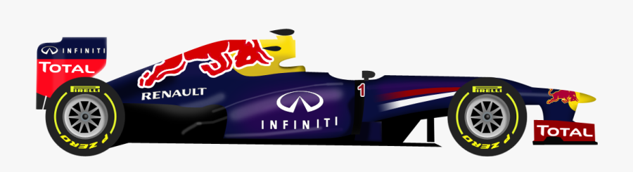 28 Collection Of Formula 1 Car Clipart - Red Bull Formula Png, Transparent Clipart