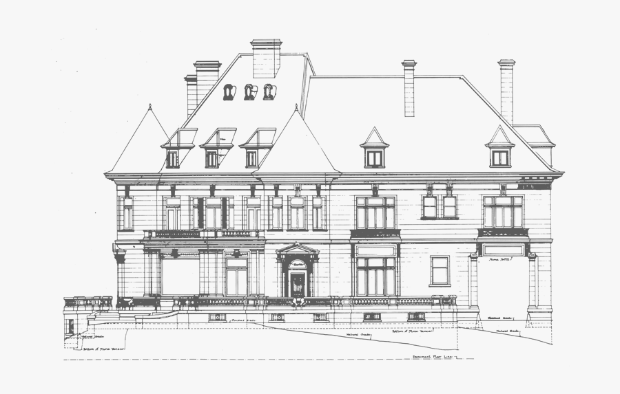 Graphic Download Mansion Pittock - House, Transparent Clipart