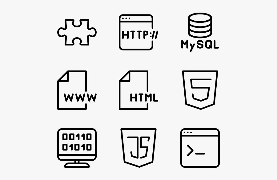Programming Languages Logo Png - Coding Language Icon, Transparent Clipart