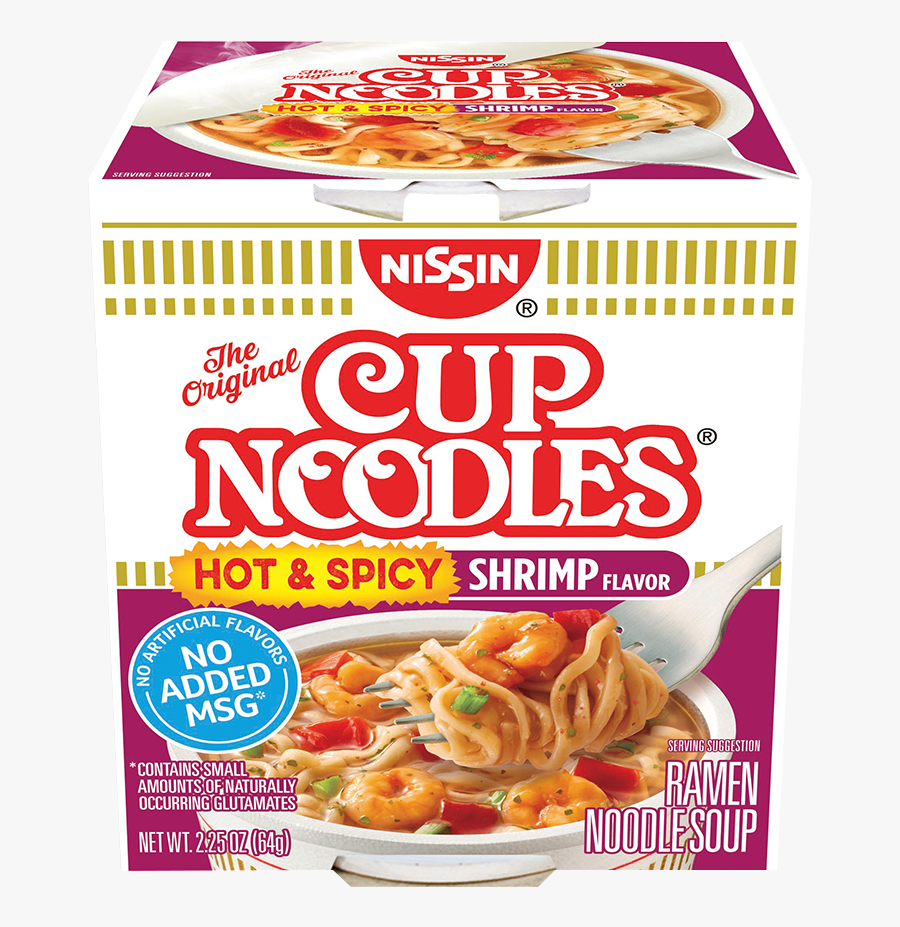 Clip Art Pink Noodles - Cup Noodles Logo, Transparent Clipart