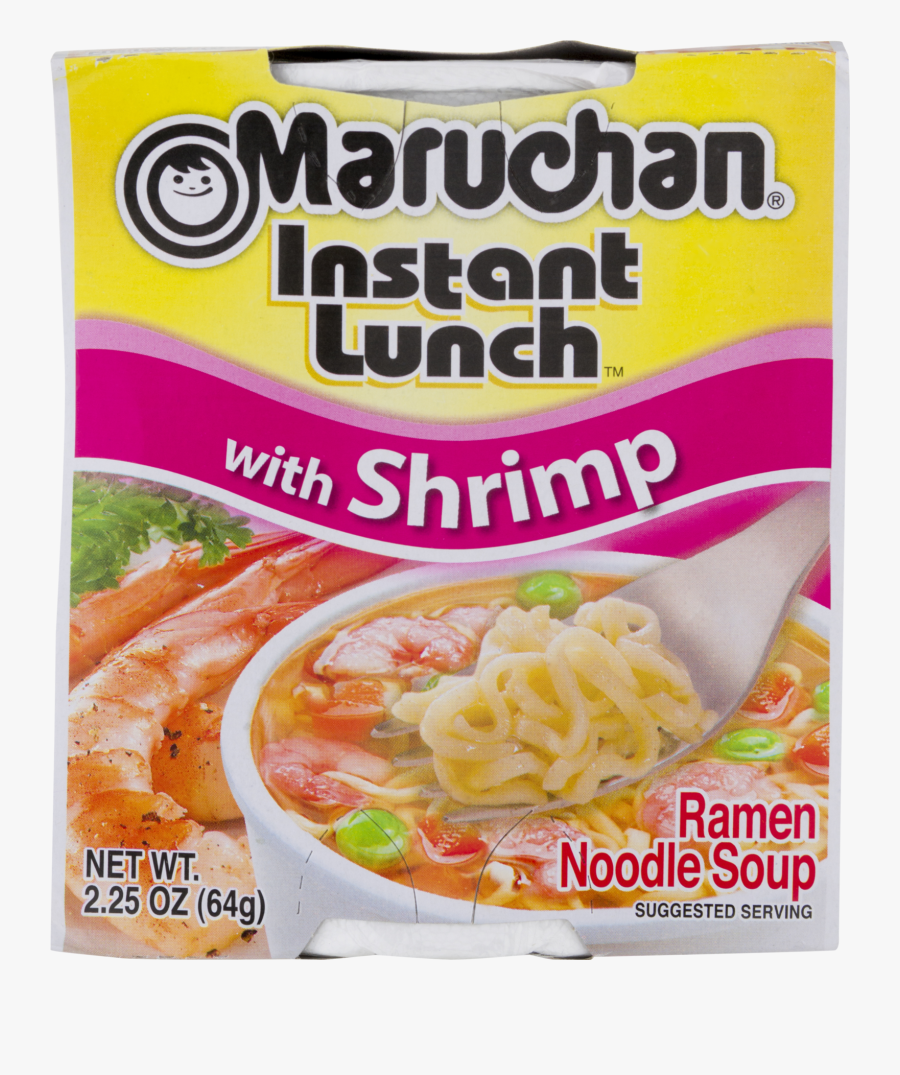 Clip Art Pink Noodles - Maruchan Instant Lunch Shrimp, Transparent Clipart