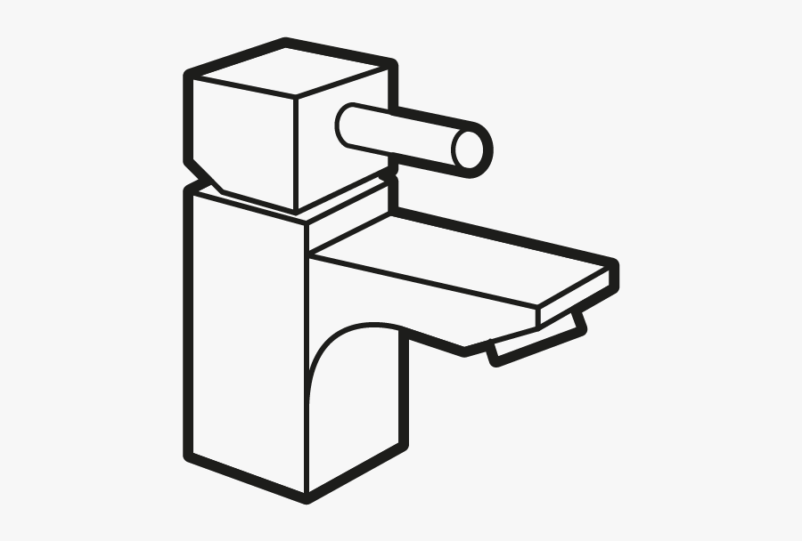 Modern Taps - Line Art, Transparent Clipart