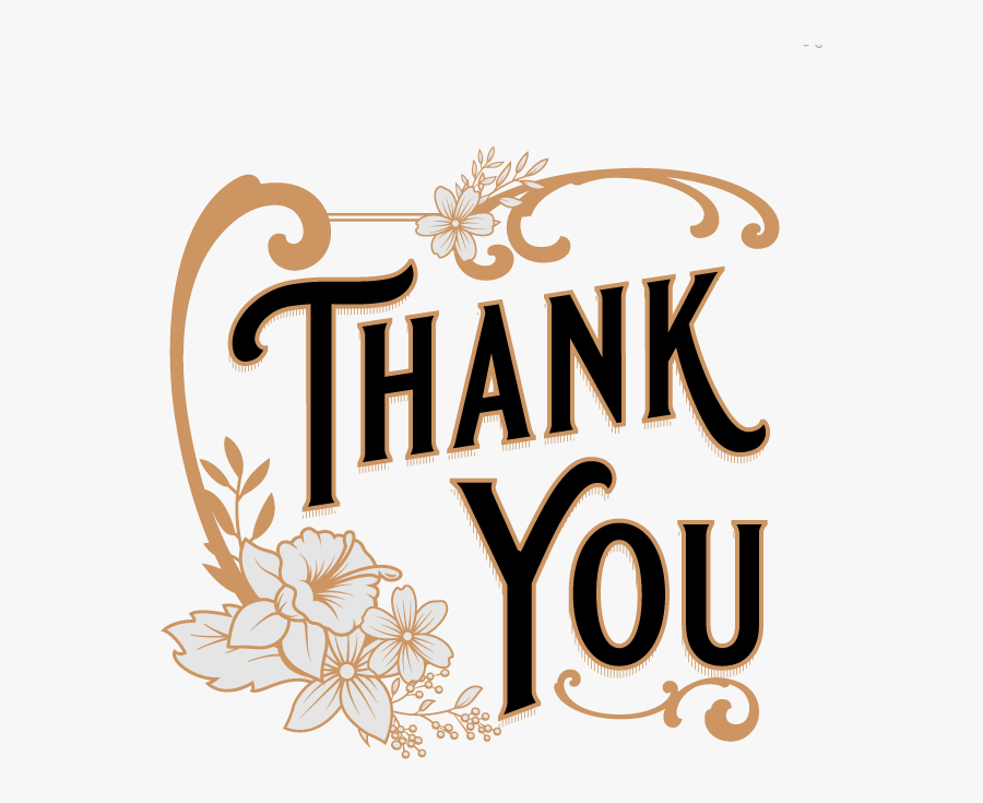 Vintage Thank You Images Free Digital Downloads Dashleigh - Vintage Thank You Sign, Transparent Clipart