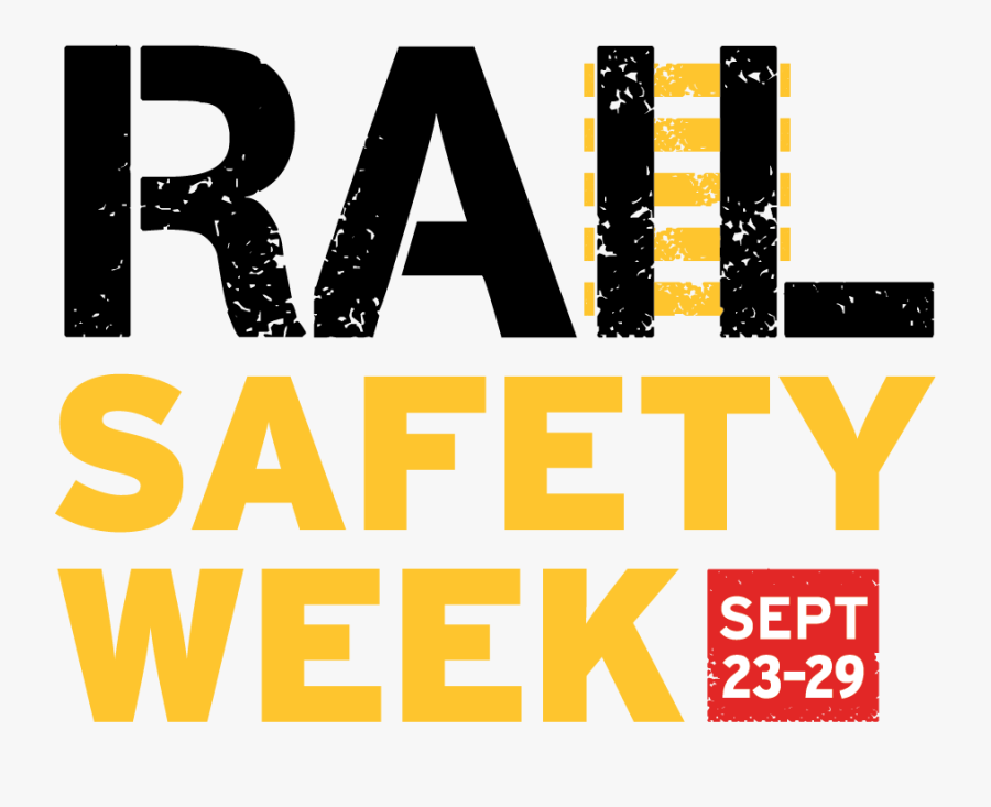 National Rail Safety Week, Transparent Clipart