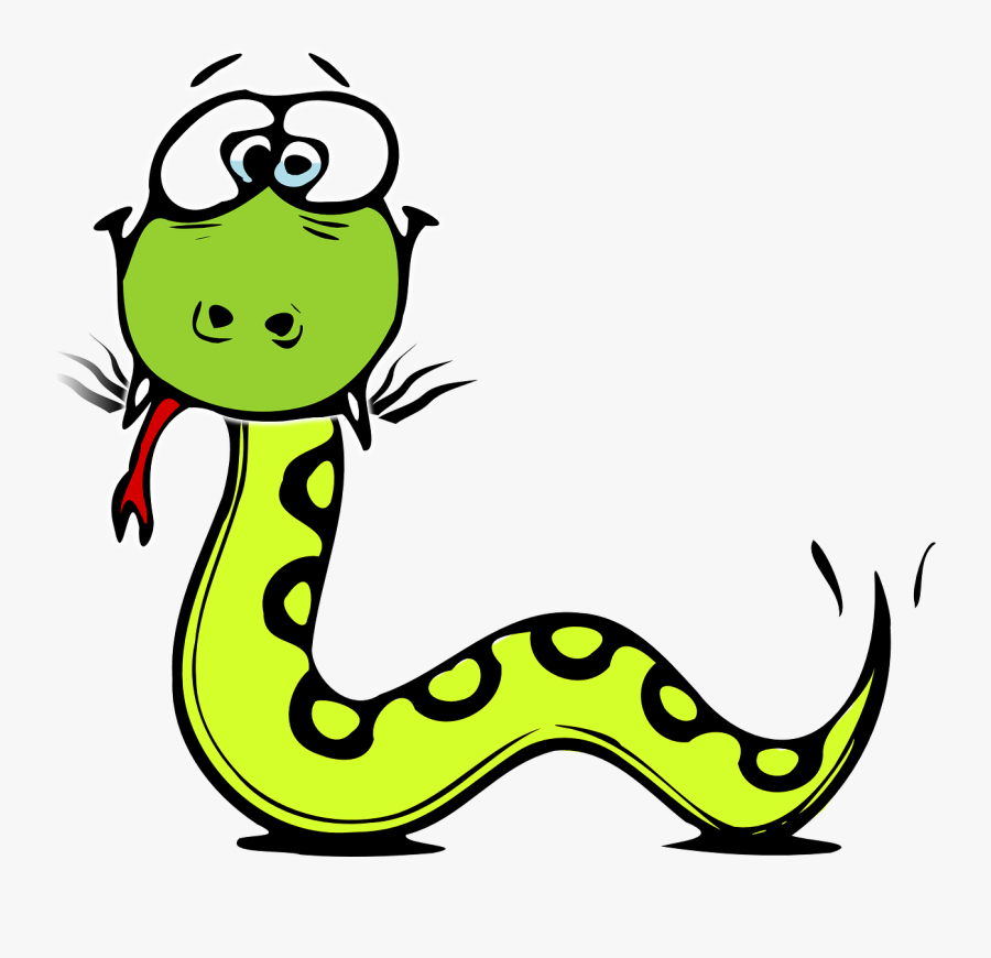 Snake Cartoon No Background, Transparent Clipart