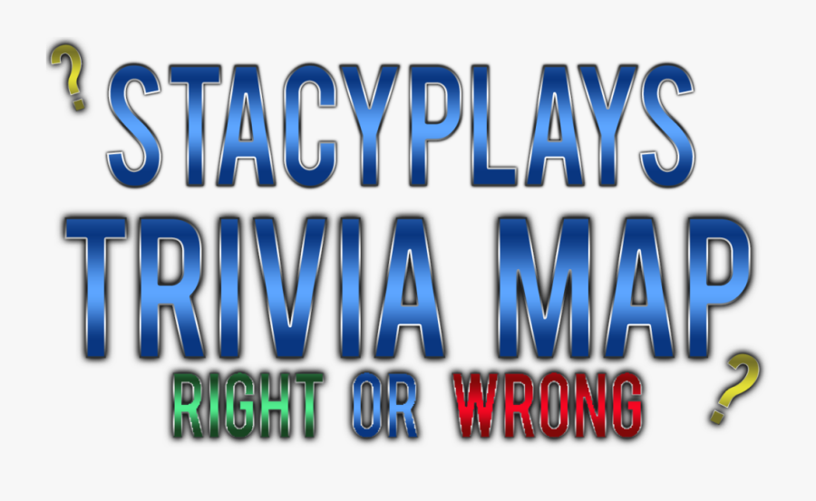 Banner Youtube Quiz Subscribe Stacyplays Trivia Minecraft - Poster, Transparent Clipart