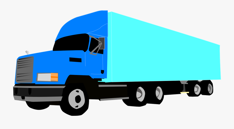 Semi-trailer Truck 18 Wheeler - 18 Wheeler Clipart, Transparent Clipart