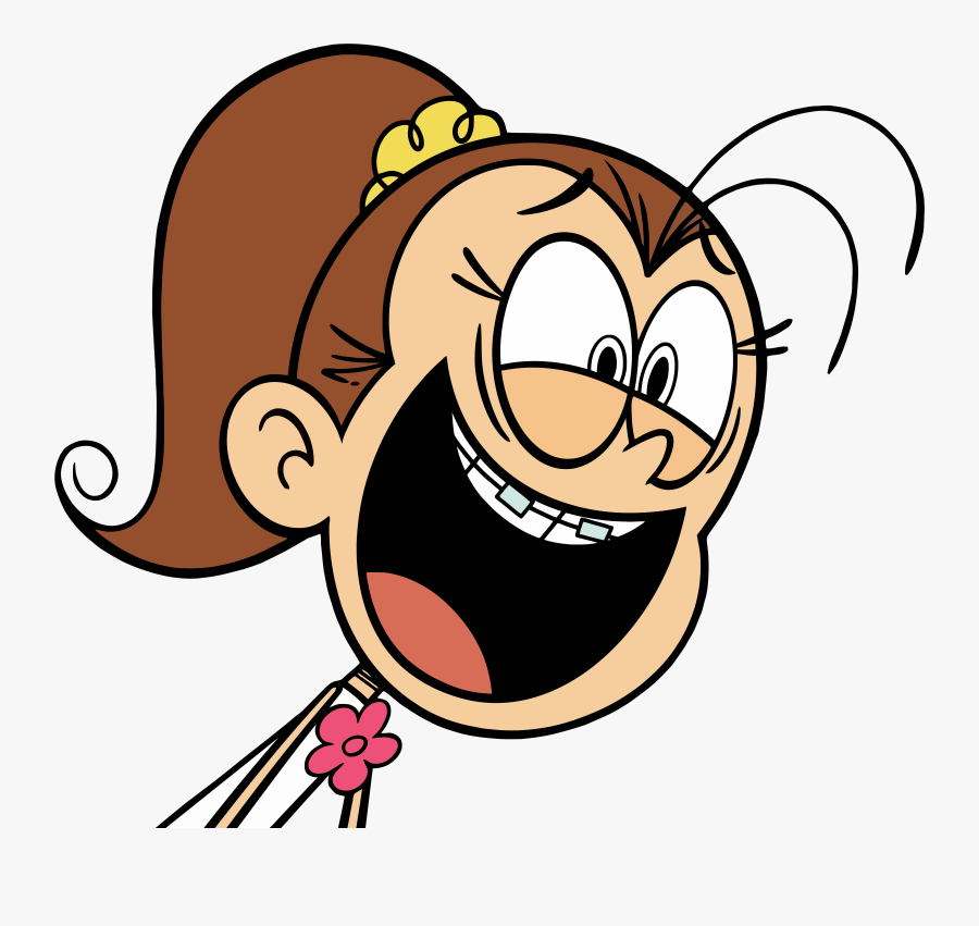 Transparent Laughter Clipart - Luan Loud, Transparent Clipart
