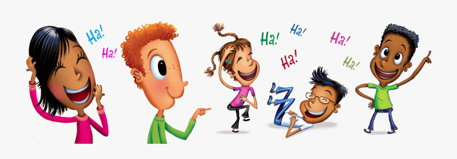 Clip Art Jpg Transparent Huge - Cartoon Children Laughing, Transparent Clipart