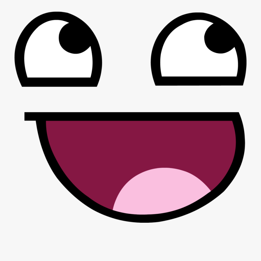 Epic Face Vector By Shayla567 On Clipart Library - Happy Face Meme Png, Transparent Clipart