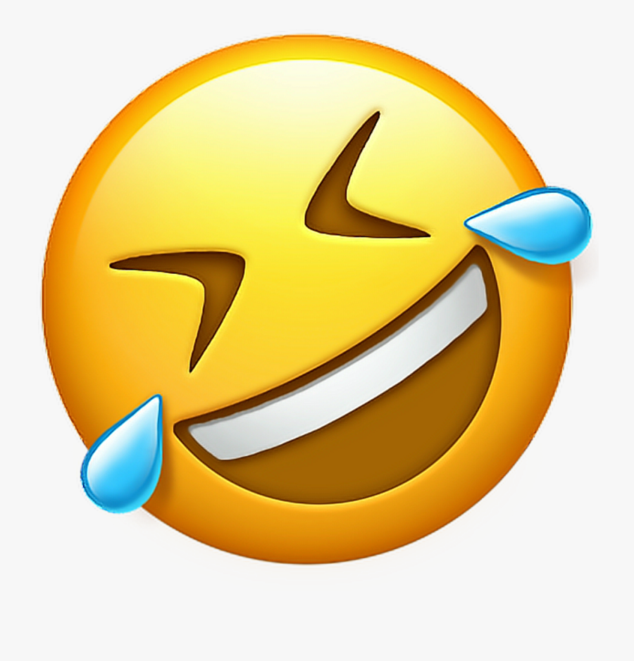 Emoji Lol Funny Iwannadie Follow Me I Need Sum Relevanc - Lol Emoji Png, Transparent Clipart