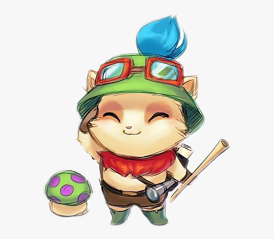 #teemo #lol Teemo #lol #leagueoflegends - Teemo Lol, Transparent Clipart