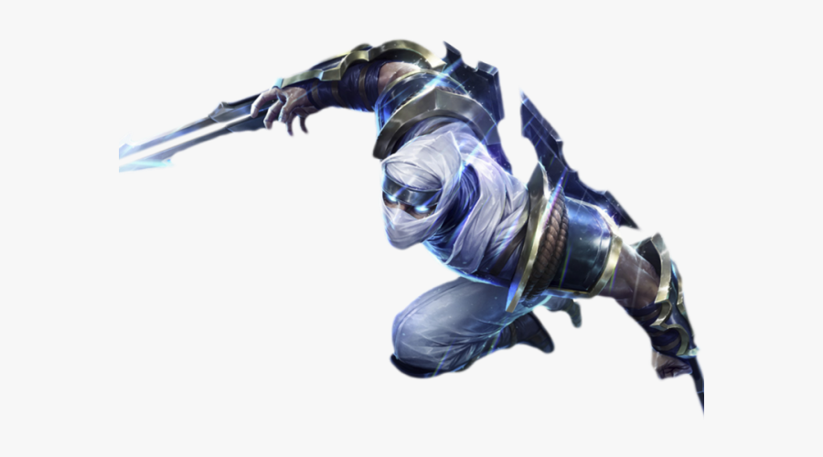 Zed The Master Of Shadows Clipart Lol - League Of Legends Zed Png, Transparent Clipart