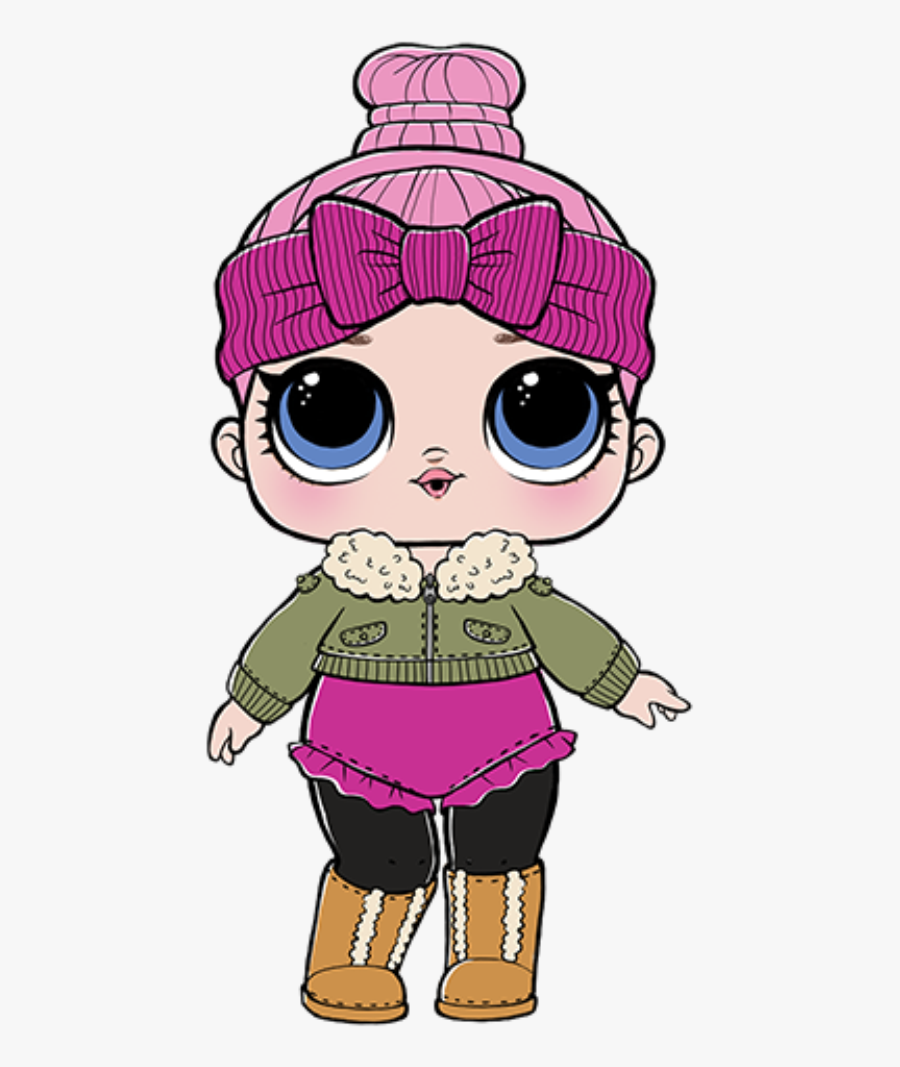 Transparent Brrr Clipart - Lol Surprise Dolls Cozy Babe, Transparent Clipart