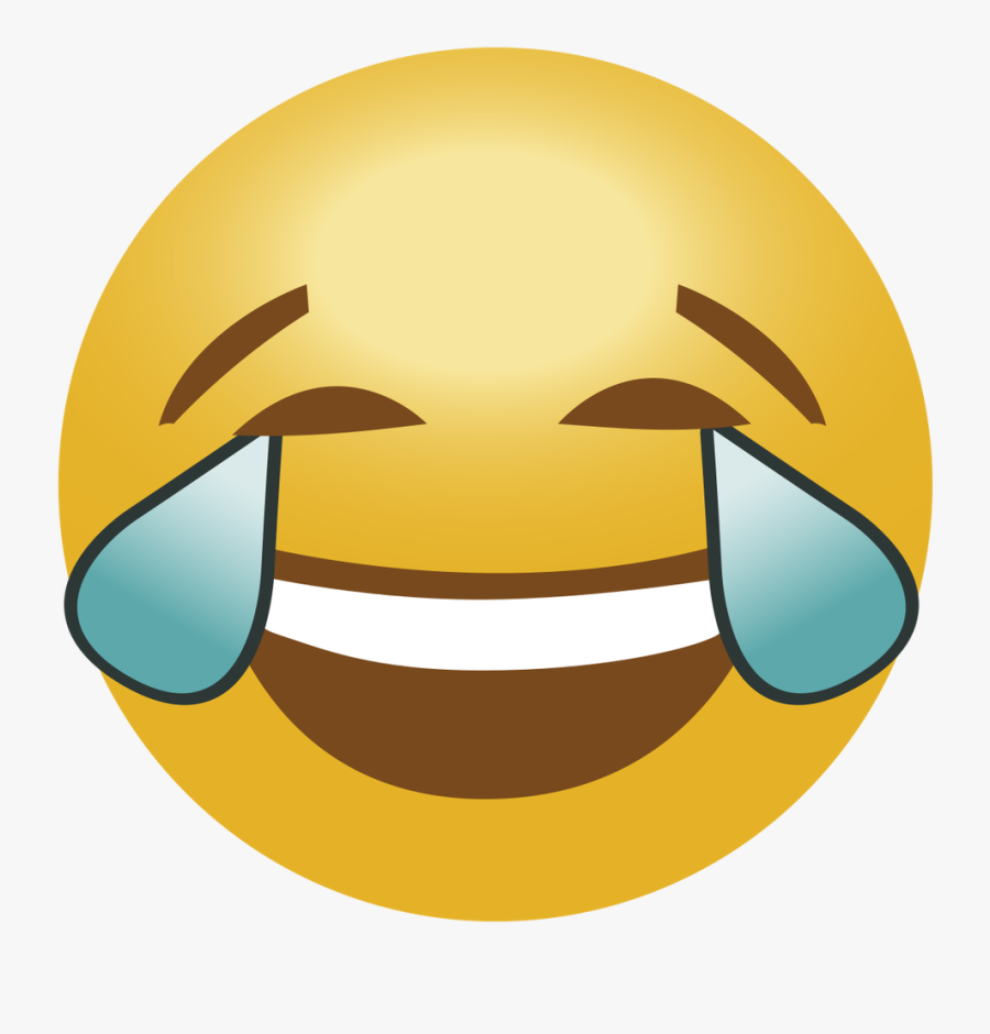 Laughing Crying Emoji Png - Crying Laugh Emoji Png, Transparent Clipart