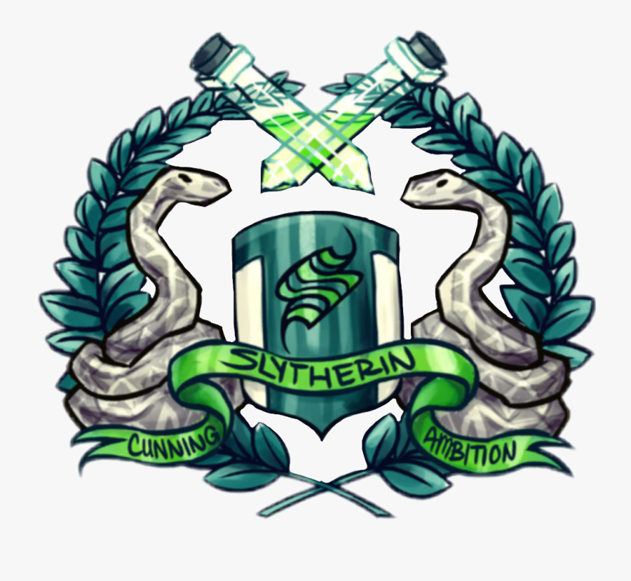 Slytherin Png Hd Quality - Crest Of Slytherin Png, Transparent Clipart