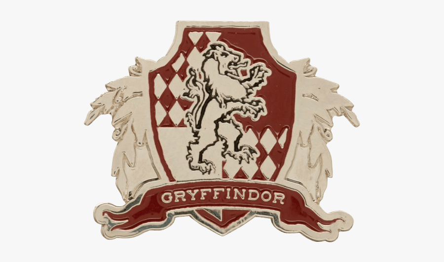 Gryffindor Lapel Pin The Wizarding World Of Harry Potter - Harry Potter Gryffindor Pin, Transparent Clipart