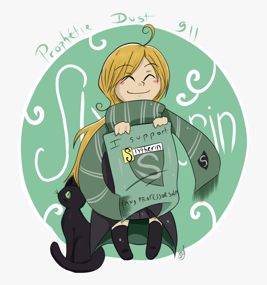 Clipart Royalty Free Stock Slytherin Student Pride - Harry Potter Slytherin Draw, Transparent Clipart