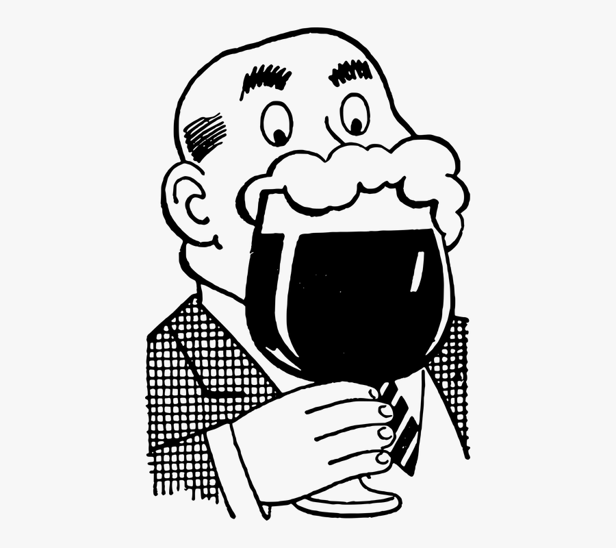 Beer Clipart Retro, Transparent Clipart
