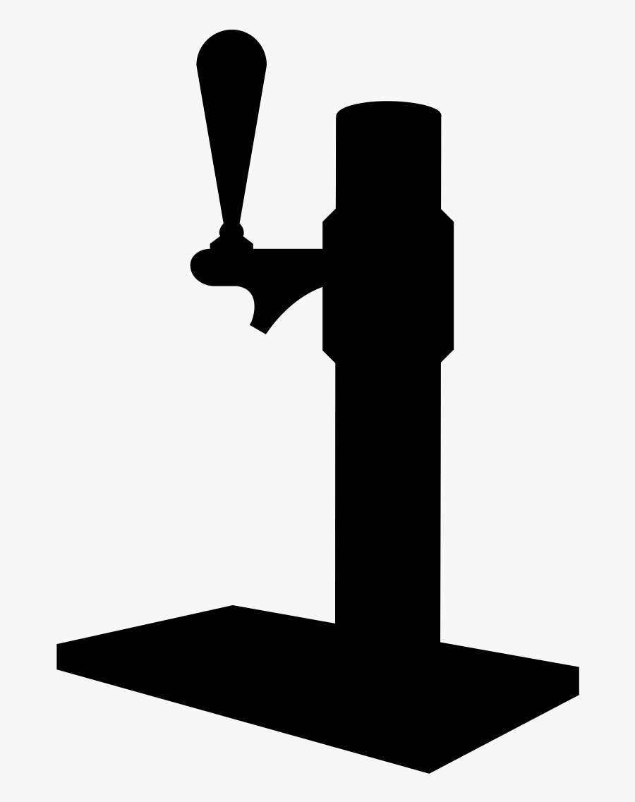 Beer Tap Icon Png Clipart , Png Download - Black Beer Tap Transparent