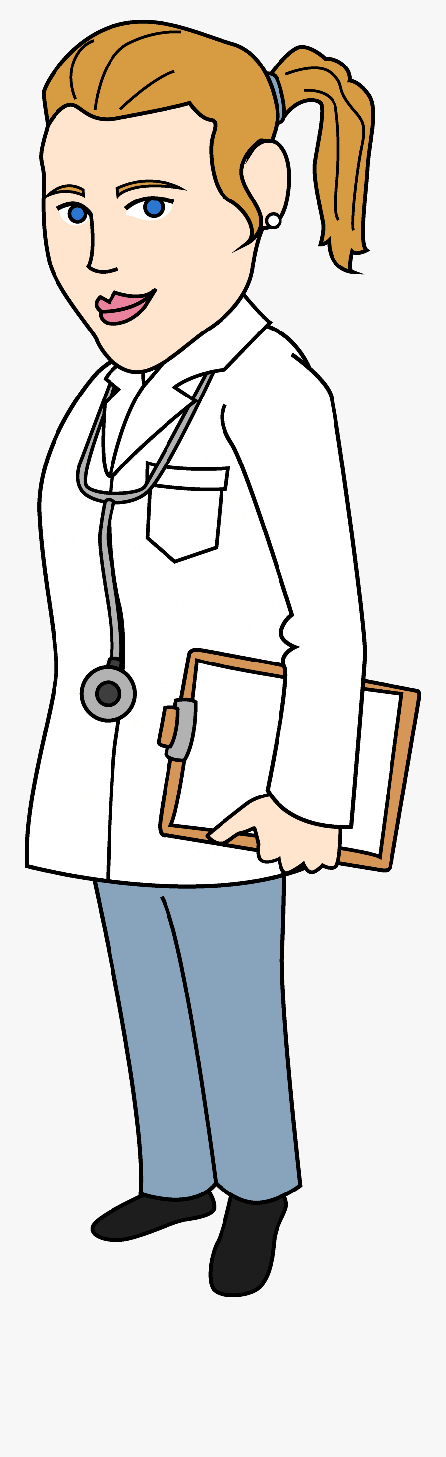 Nurse Clipart Transparent Background - Doctor Clipart Transparent, Transparent Clipart