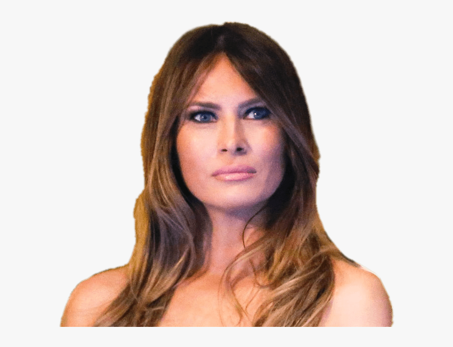 Melania Trump Looking Up - White House Easter Egg Roll Melania, Transparent Clipart