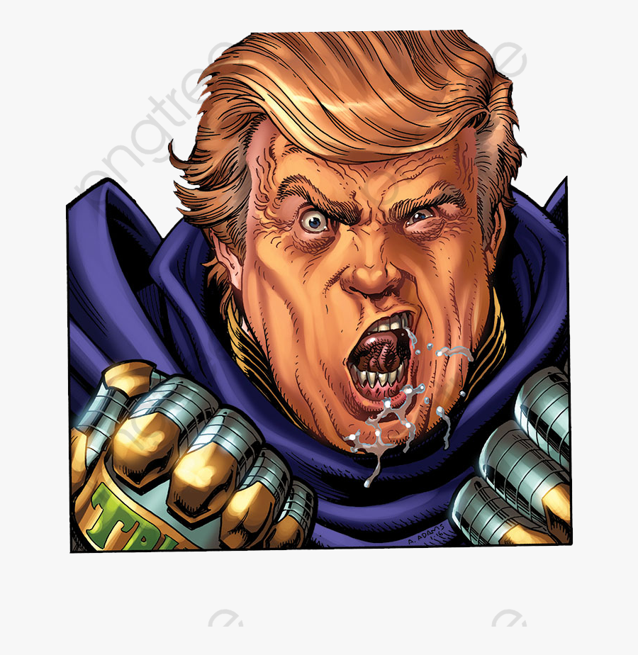 Trump Clipart Character - Donald Trump Villain, Transparent Clipart