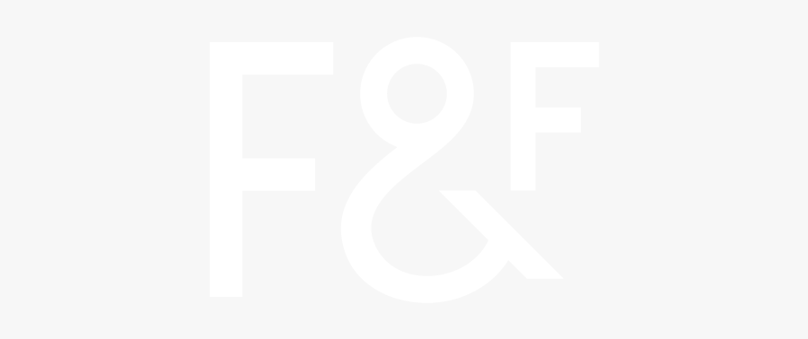 F & F Logo, Transparent Clipart
