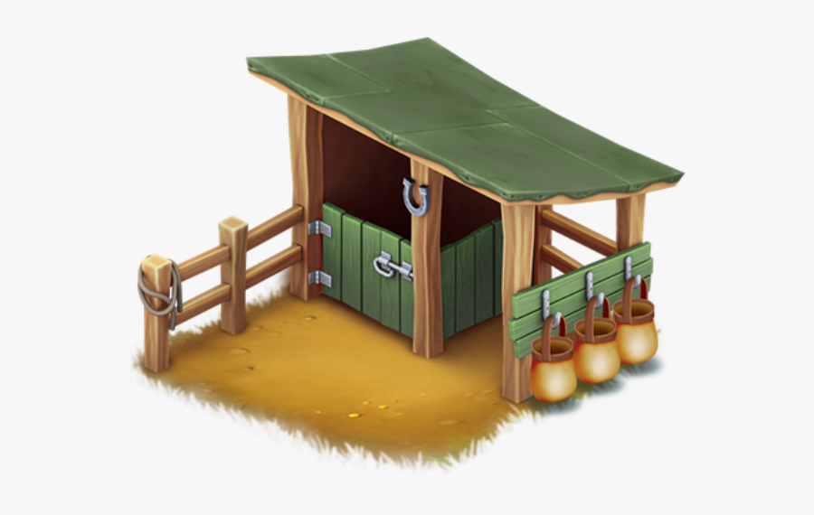 Horse In Stable Png - Hay Day Horse Stable, Transparent Clipart