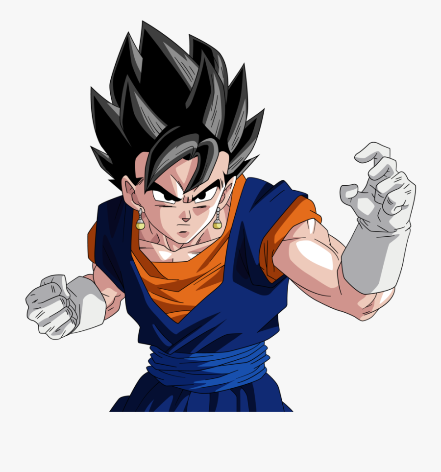 Saiyan Hair Png - Super Saiyan Red Vegito, Transparent Clipart